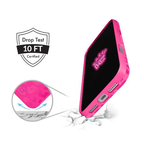 Even Hotter Pink Leopard iPhone Case