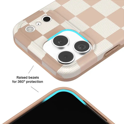 Nude Vibe Checker iPhone Case