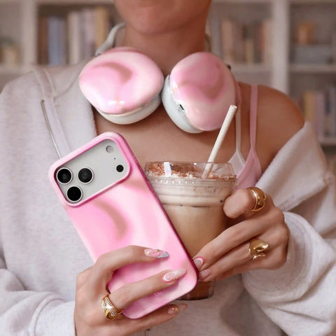 Strawberry Swirl AirPod Max Case