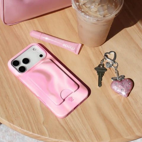 Strawberry Swirl MagSafe Wallet