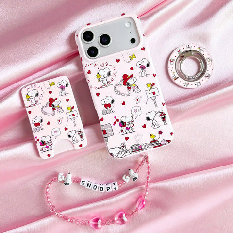 Snoopy Lovely Moods MagSafe Wallet