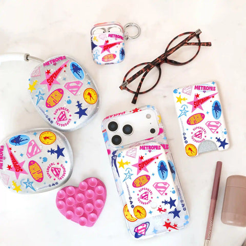 Orchid Pink Heart MagSafe MightyGrip