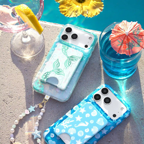 Mermaid Holo MagSafe Wallet