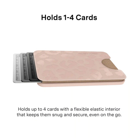 Nude Leopard MagSafe Wallet