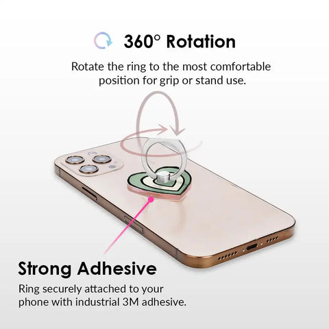 Good Vibes Matcha Phone Ring