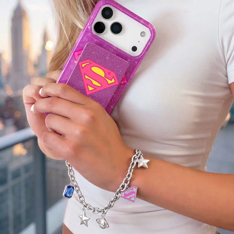 Supergirl Phone Charm