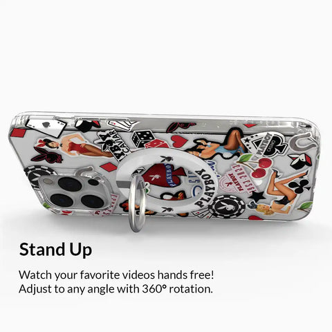 Playboy White Bunny MagSafe Grip Ring