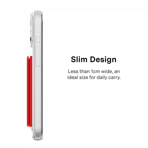 Hot Girl Red MagSafe Wallet