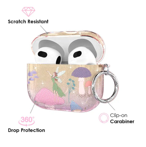 Enchanted Mushrooms AirPod Case