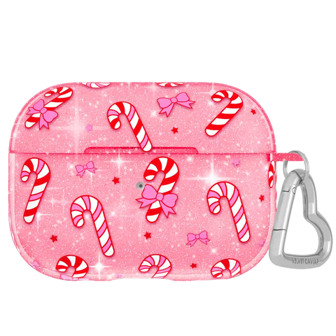 Pink Peppermint Princess AirPod Case