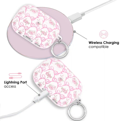 Lovely Pink Bows AirPod Case