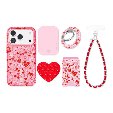 Be Mine Glitter iPhone Bundle Set