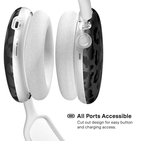 Black Leopard AirPod Max Case