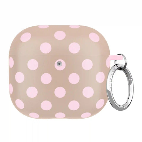 Brown Sugar Polka Dot AirPod Case
