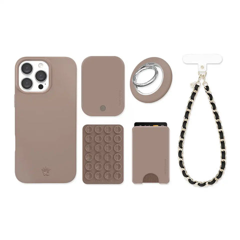 Cashmere Taupe iPhone Bundle Set