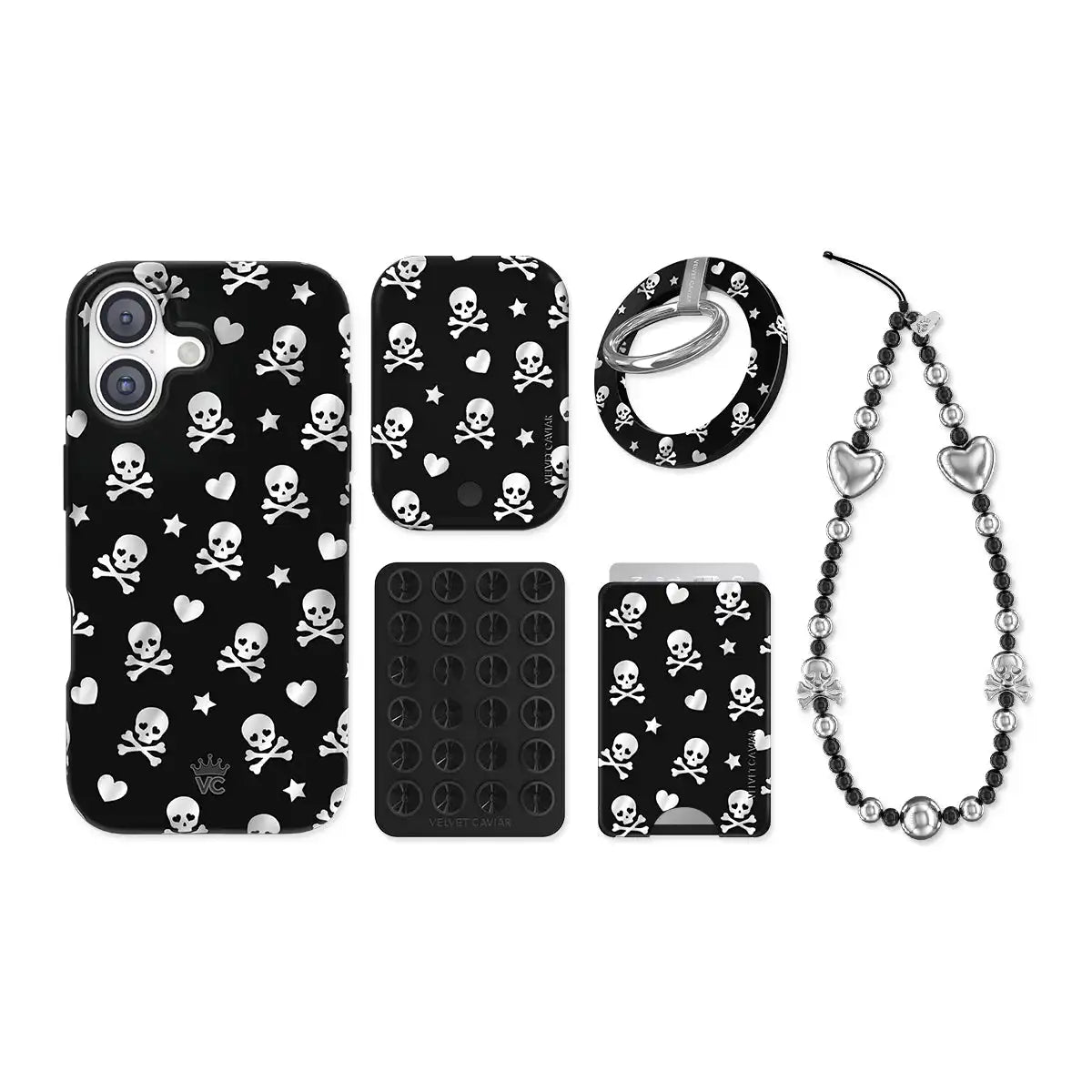 Chrome Skulls iPhone Bundle Set
