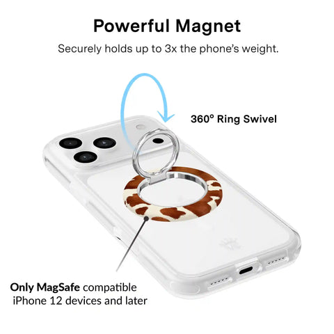 Cocoa Cow MagSafe Grip Ring