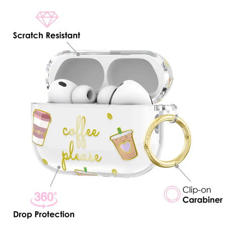Coffee Airpods Case