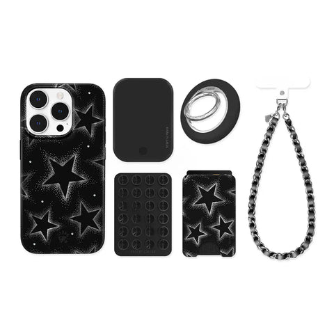 Crystal Chrome Stars iPhone Bundle Set