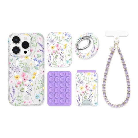 Enchanted Floral iPhone Bundle Set