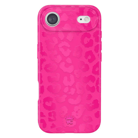 Even Hotter Pink Leopard iPhone Case
