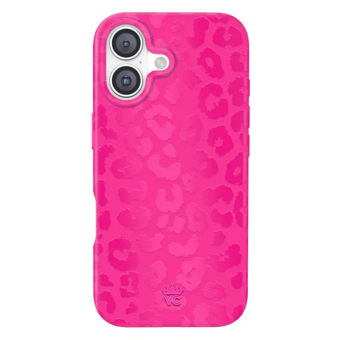 Even Hotter Pink Leopard iPhone Case