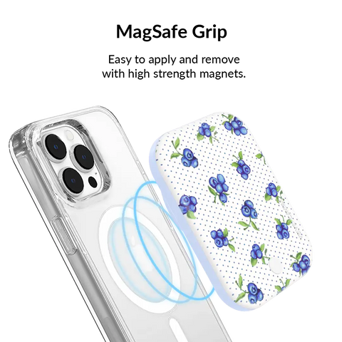 Blueberry Baby Portable MagSafe Charger Power Pack