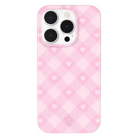 Dolly Pink Gingham iPhone Case