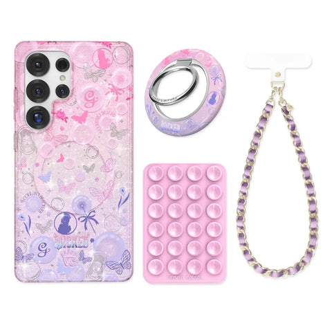 Wicked Glinda’s Bubble Glitter Samsung Bundle Set
