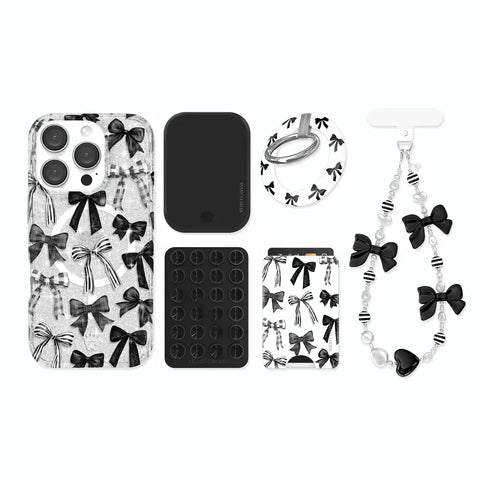 Gothic Bows iPhone Bundle Set