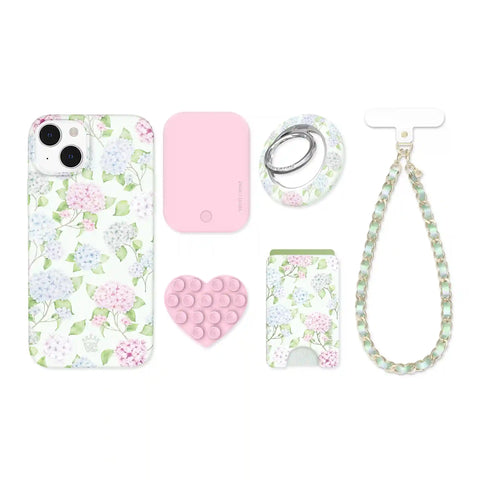 Hydrangea Floral iPhone Bundle Set