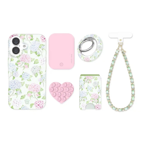 Hydrangea Floral iPhone Bundle Set