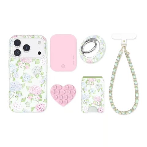 Hydrangea Floral iPhone Bundle Set