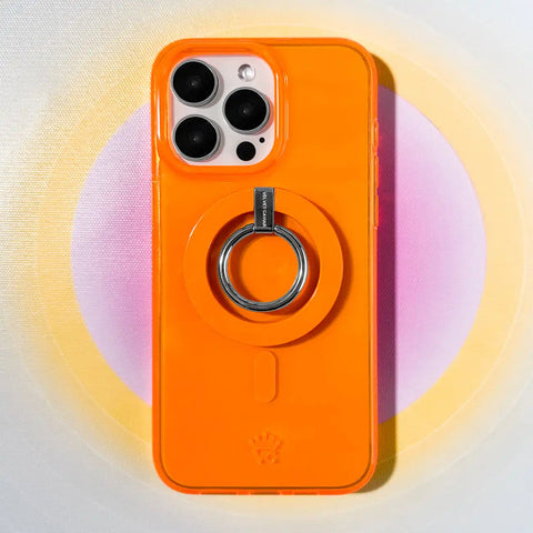Neon Orange MagSafe Grip Ring