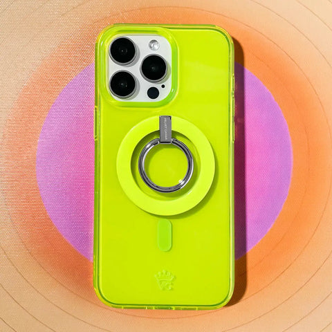 Neon Yellow MagSafe Grip Ring