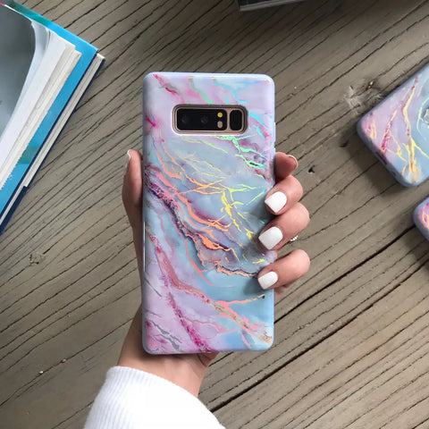 Holo Moonstone Marble Samsung Galaxy Case