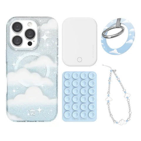 In The Clouds Stardust iPhone Bundle Set - Grip