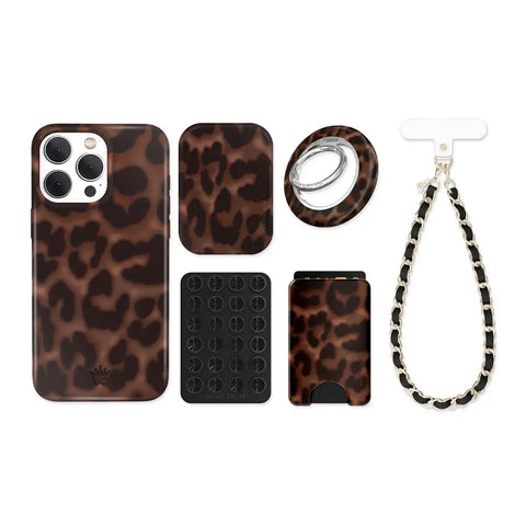 It Girl Leopard iPhone Bundle Set