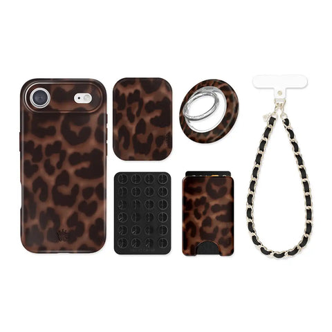 It Girl Leopard iPhone Bundle Set