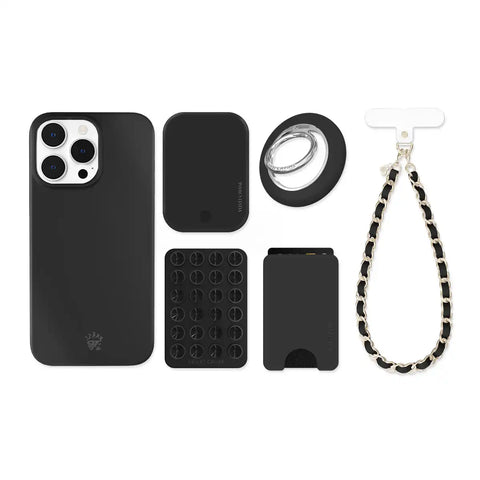 Just Black iPhone Bundle Set