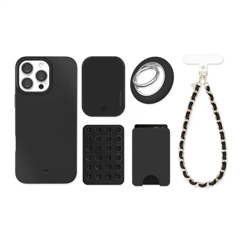 Just Black iPhone Bundle Set