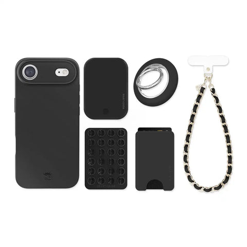 Just Black iPhone Bundle Set