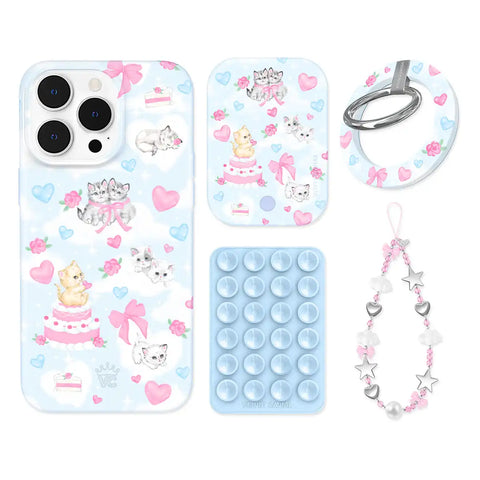 Kitten Kisses iPhone Bundle Set - Grip