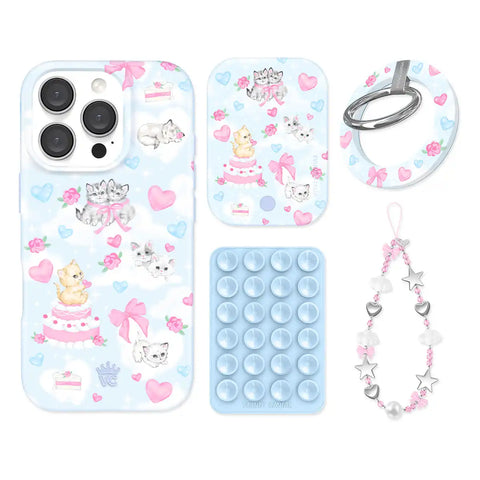 Kitten Kisses iPhone Bundle Set - Grip