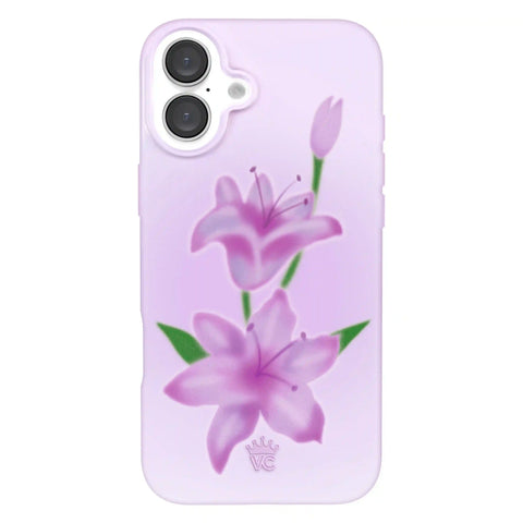 Love Spell Lily Floral iPhone Case