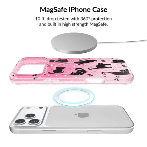 Lucky Kittens Glitter iPhone Bundle Set