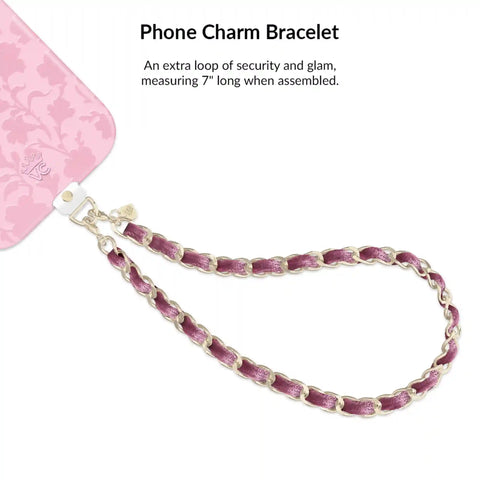 Magical Mauve Floral iPhone Bundle Set