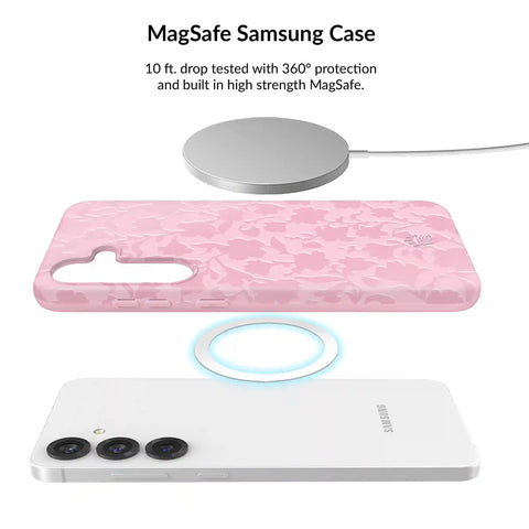 Magical Mauve Floral Samsung Bundle Set