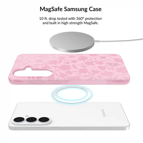 Magical Mauve Floral Samsung Bundle Set