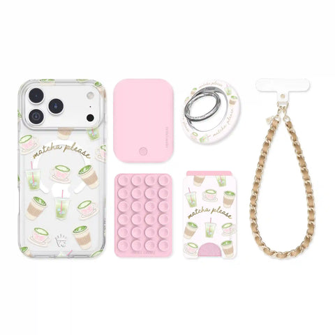 Matcha Please iPhone Bundle Set